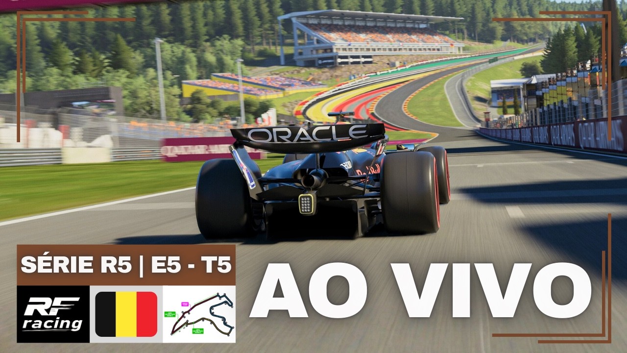 🔴 F1 25 - BÉLGICA - SPA 🇧🇪 | RFR LEAGUE - SÉRIE R5 (ACADEMY) - ETAPA 5 | TEMPORADA 5