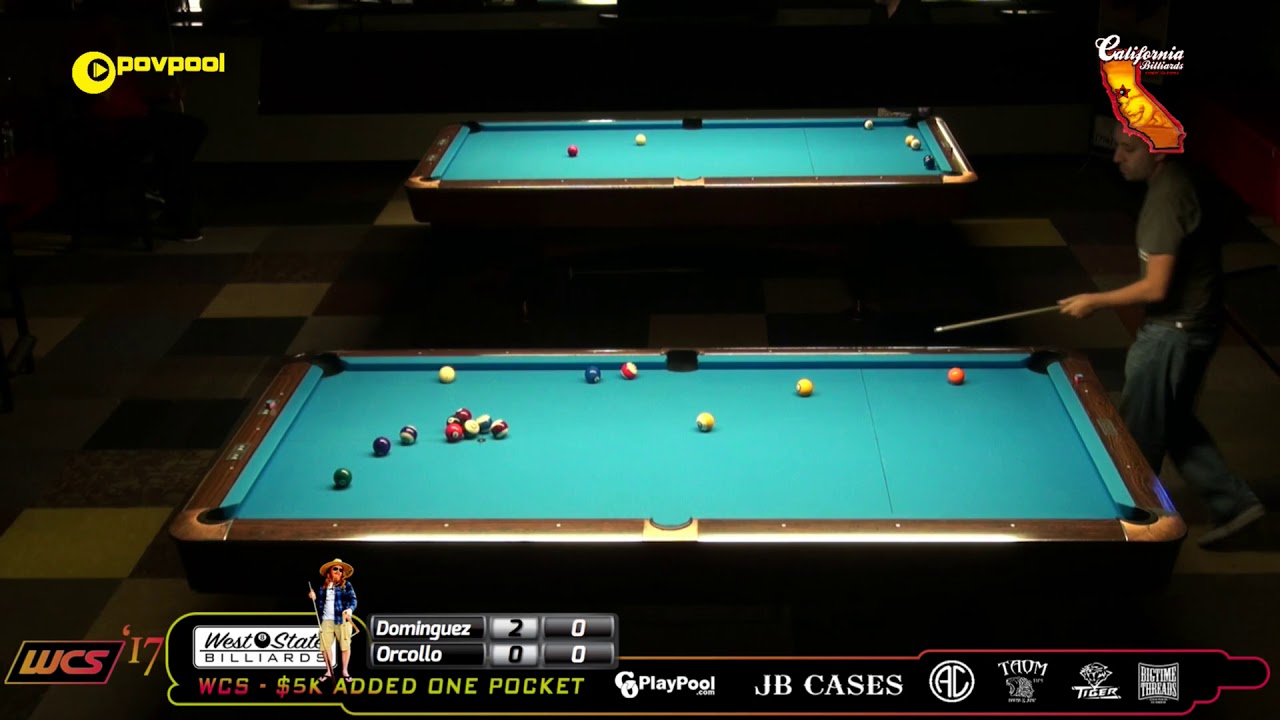 #3 Oscar DOMINGUEZ vs Dennis ORCOLLO / 2017 WCC One Pocket