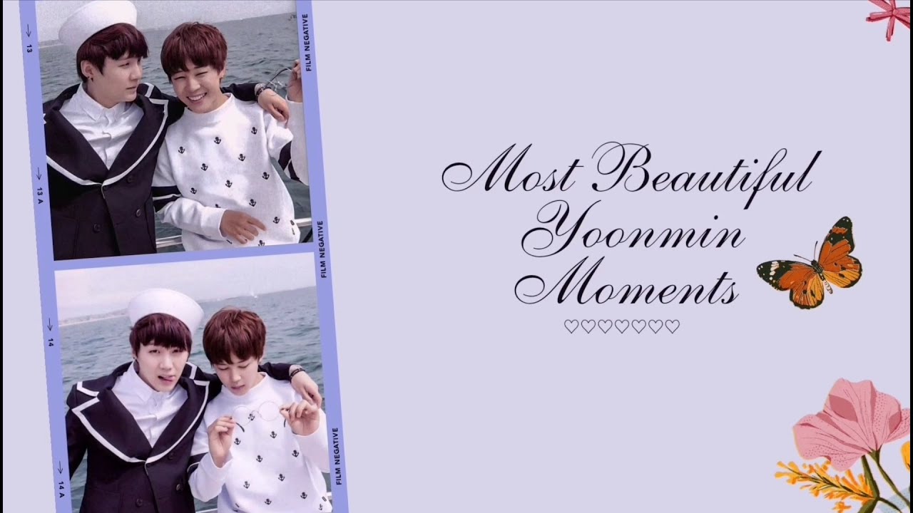 Most beautiful yoongi and jimin moments - yoonmin part 2