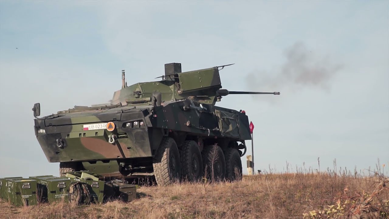 Rosomak z ZSSW strzela ze Spike [WIDEO]