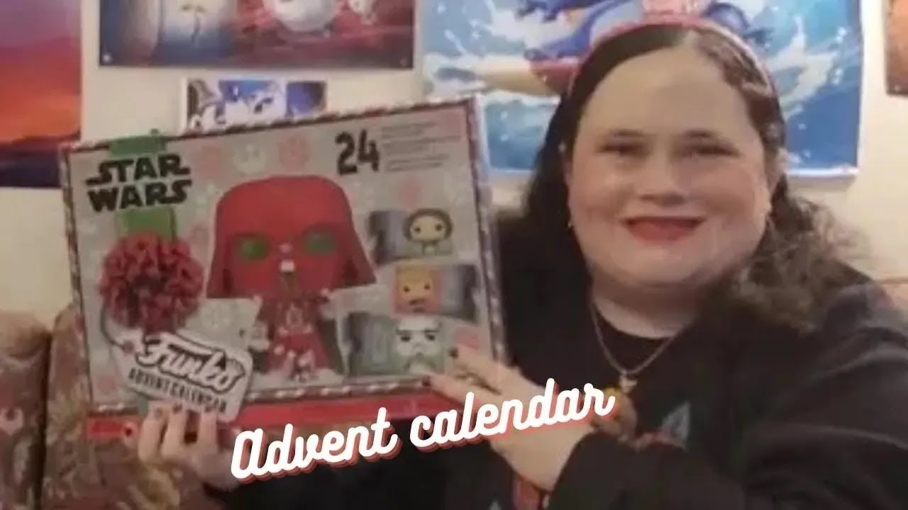 star wars funko advent calendar opening part 1