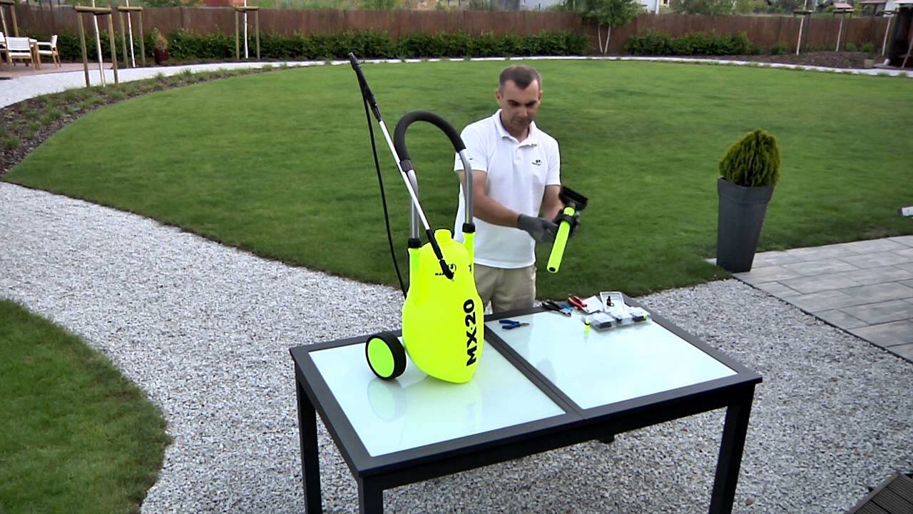Marolex MX 20 - naprawa elementów opryskiwacza wózkowego