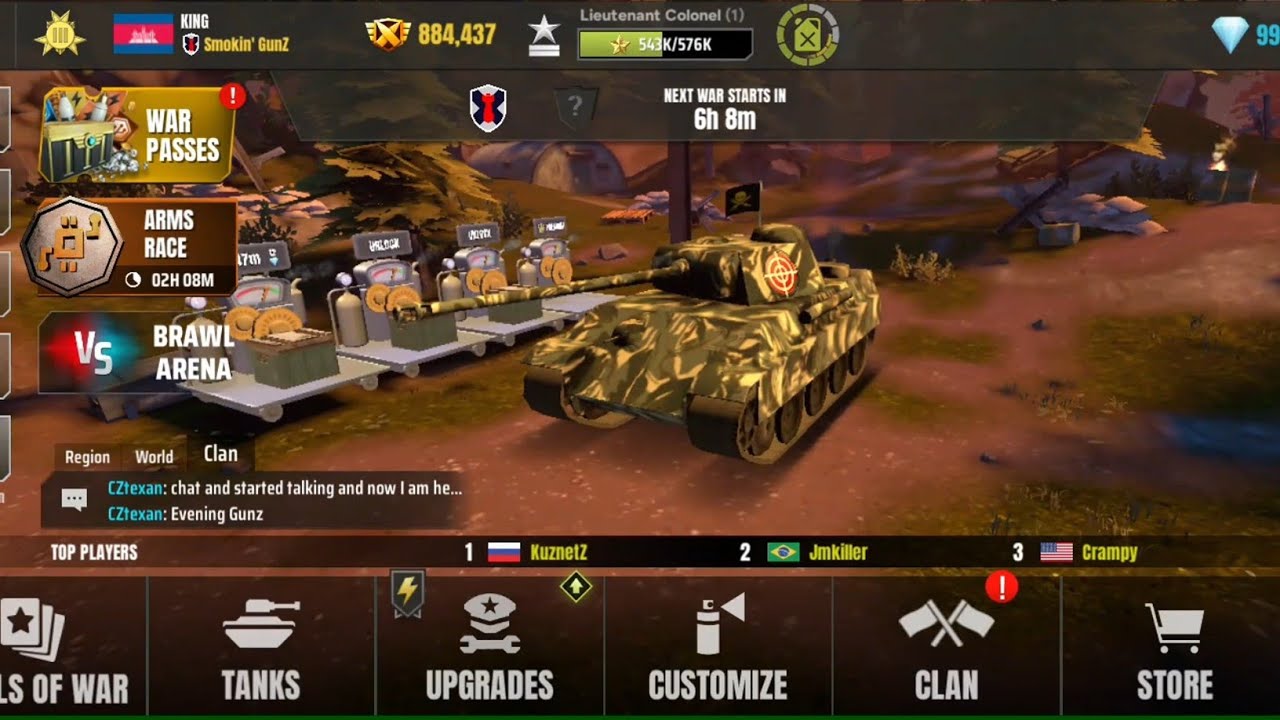 I am kill him and player1 in War machine gameplay 😈