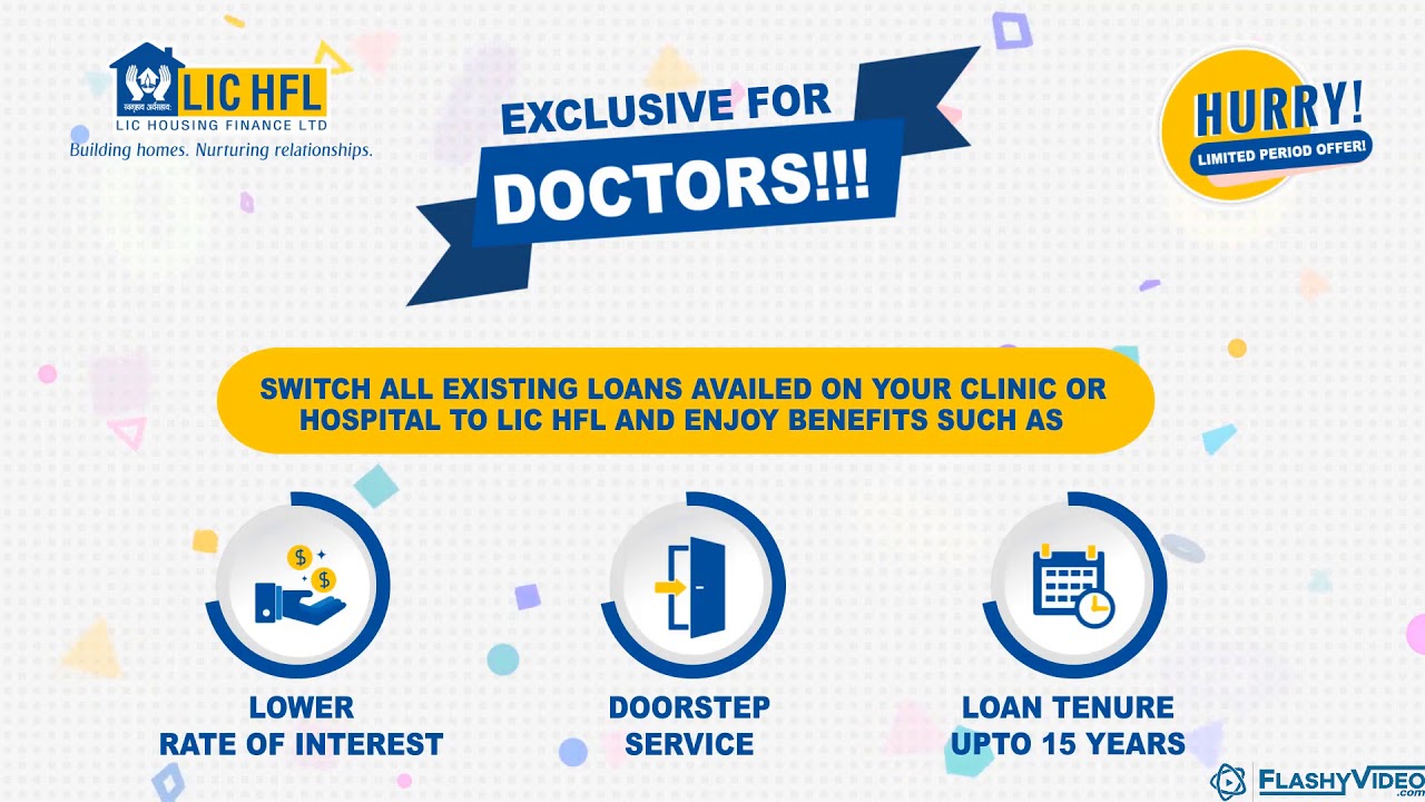 Home Loan Explainer Video for LIC Housing Finance Ltd - FlashyVideos.com