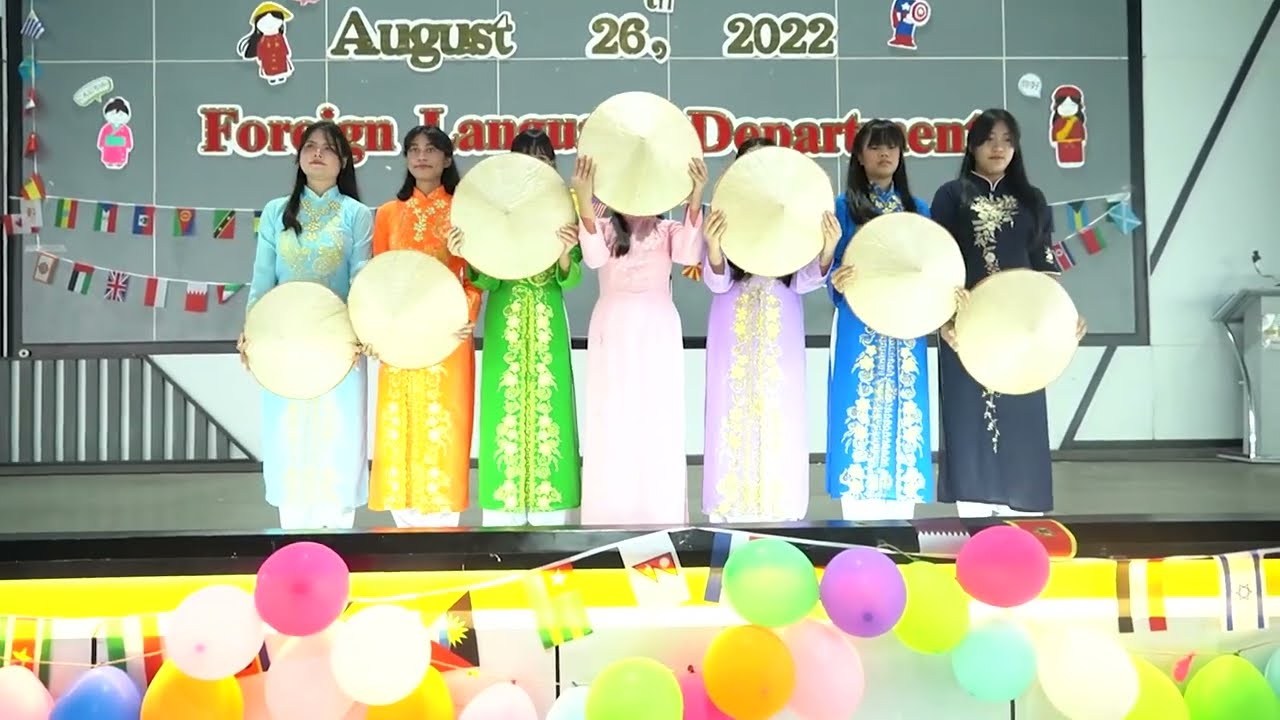 พิธีเปิดกิจกรรม International Day 2022 [กลุ่มสาระฯภาษาต่างประเทศ ร.ร.ฤทธิยะวรรณาลัย]