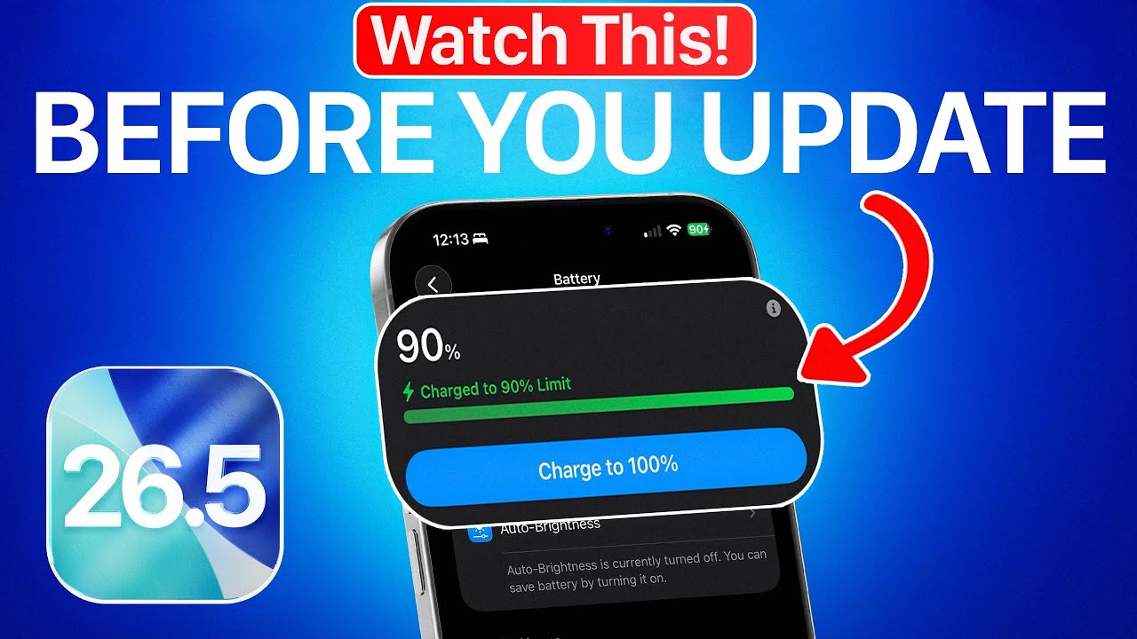 iOS 26.5 - Watch THIS Before You Update!