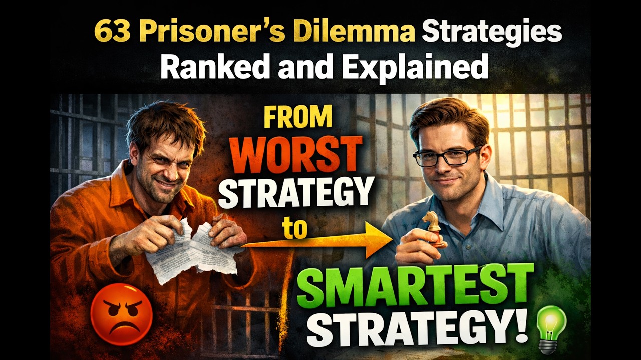 63 Prisoner’s Dilemma Strategies Ranked — From Worst to Best