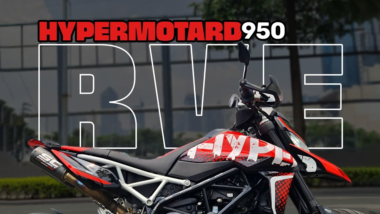 Ibang klaseng hypermotard | 950 RVE | Bagong bling bling sa motor ko | Hypermotard