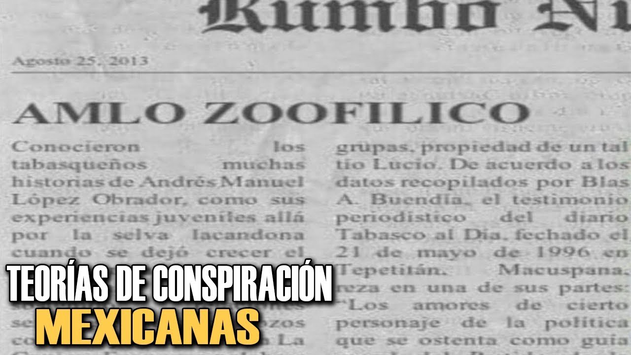 10 Teor&iacute;as de Conspiraci&oacute;n y Leyendas Urbanas de M&eacute;xico