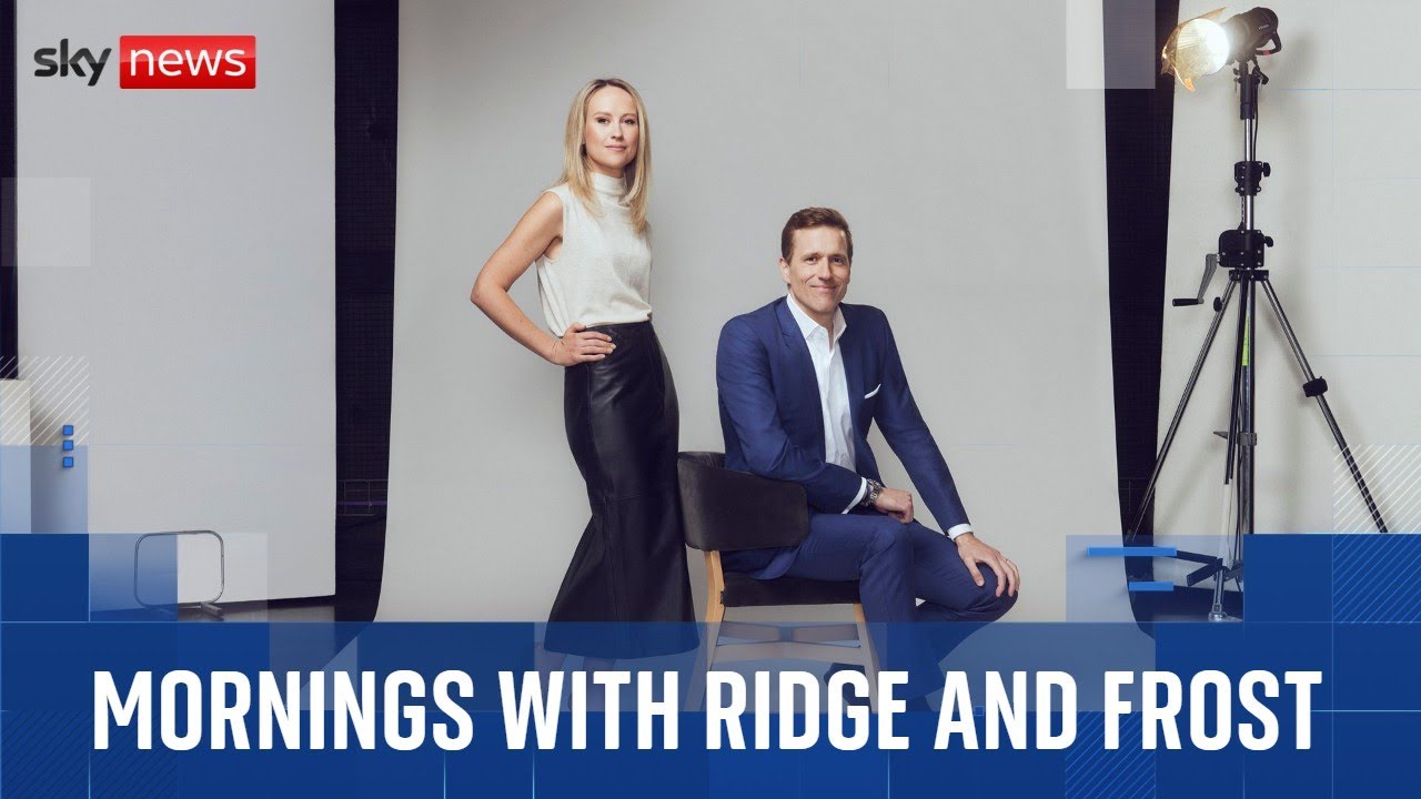 Sky News launches new breakfast show, Mornings with Ridge and Frost