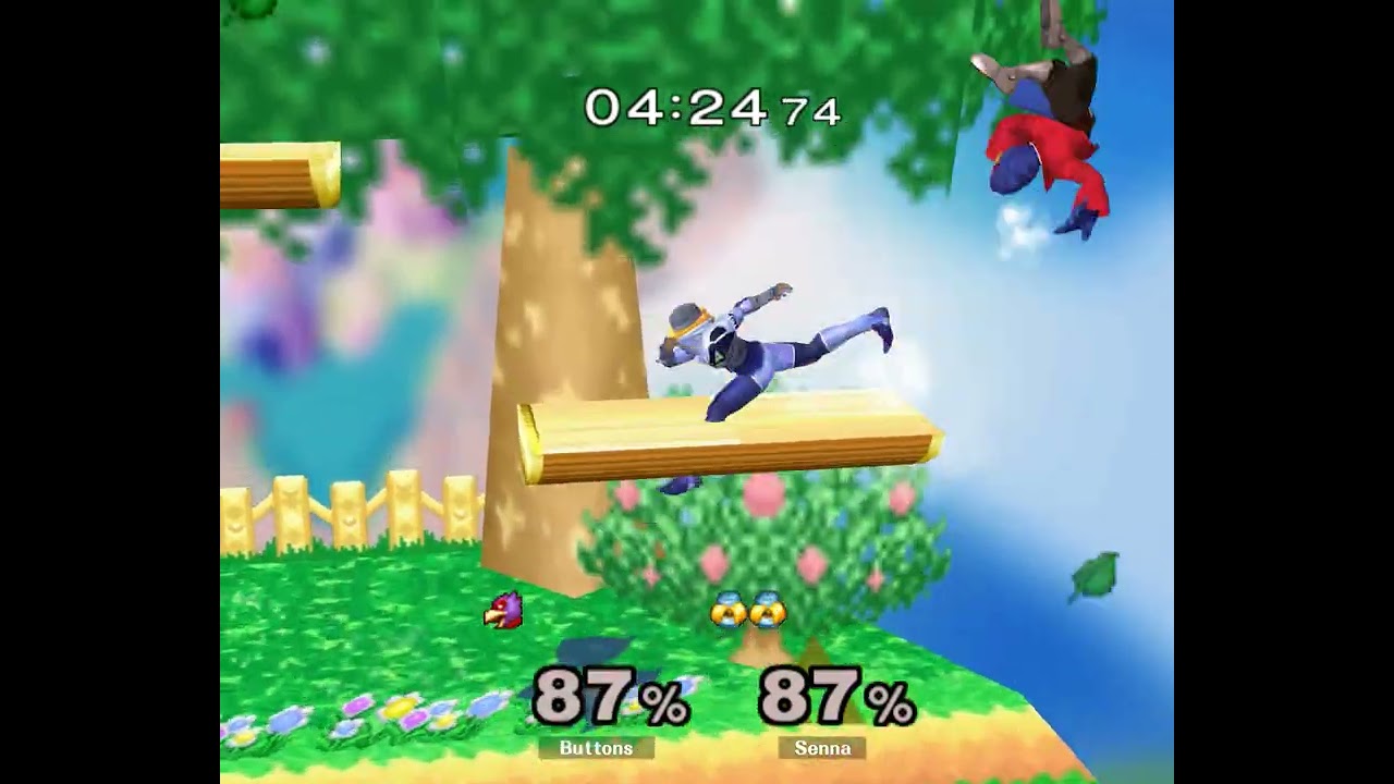 [ass] 176 - Melee Singles LR4 — Senna ⟮Sheik⟯ vs Buttons ⟮Falco⟯