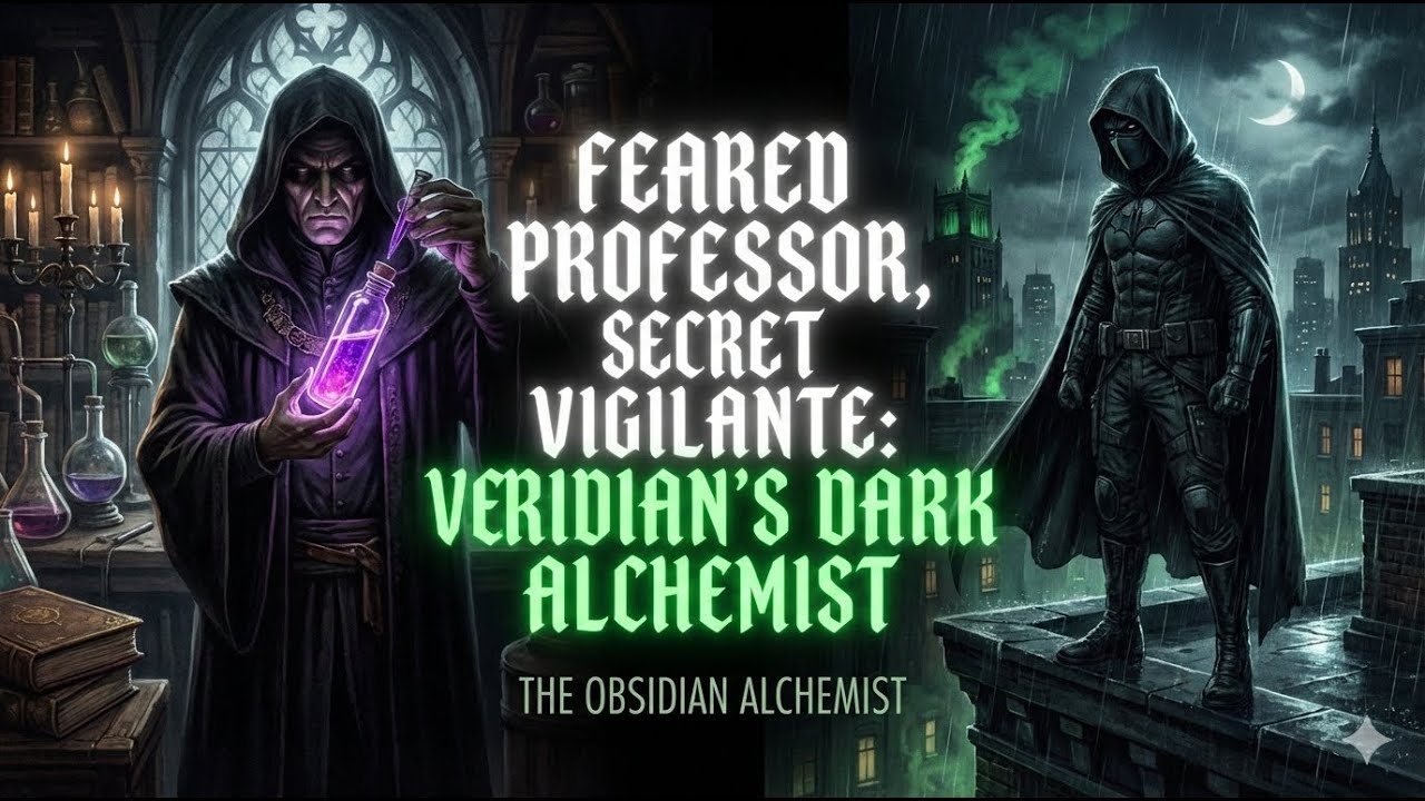 Feared Professor, Secret Vigilante: Veridian's Dark Alchemist