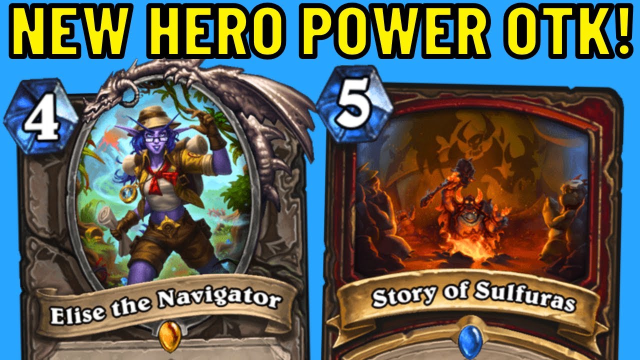 The Ragnaros Hero Power is BACK?! Story of Sulfuras OTK!