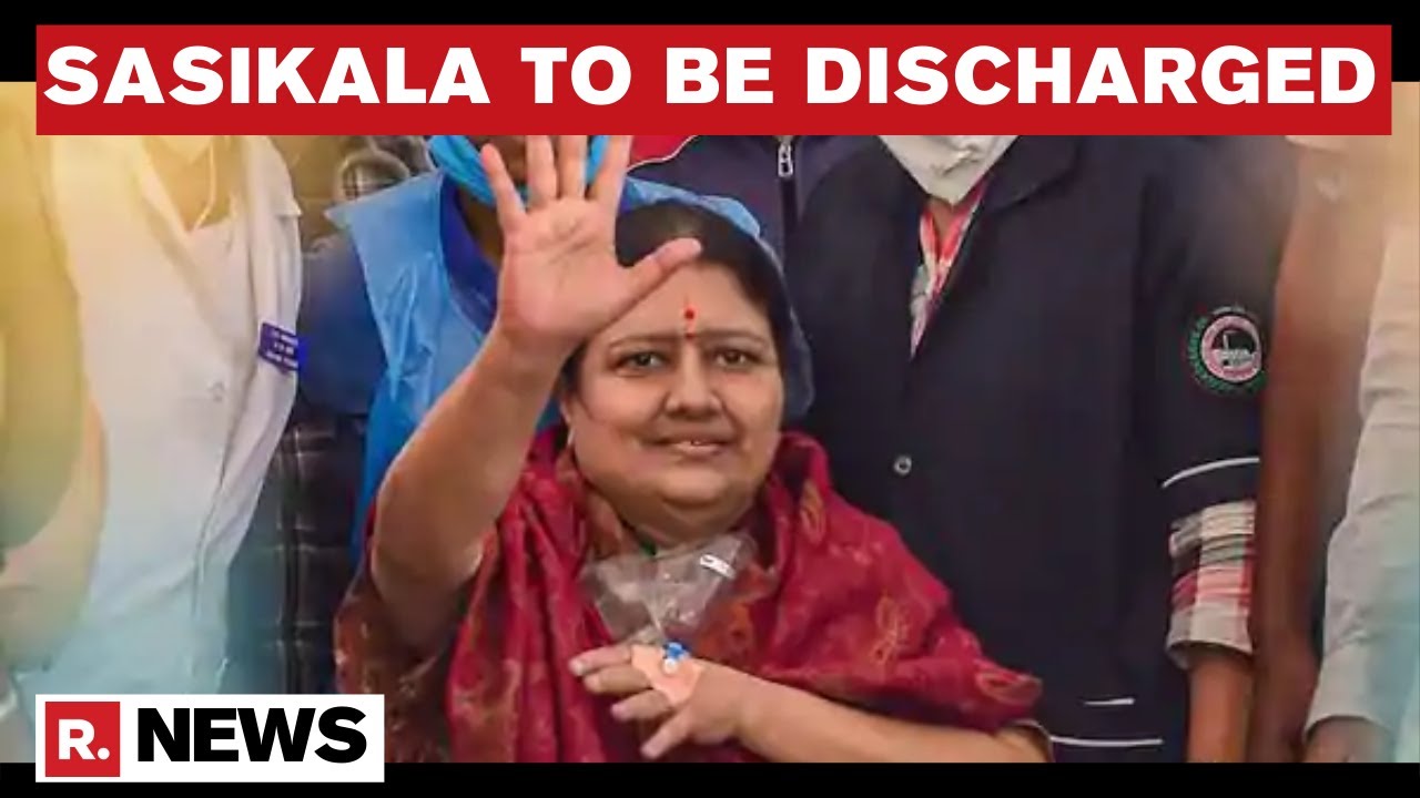 Former Jayalalithaa Aide Sasikala To Be Discharged From Hospital After COVID Treatment