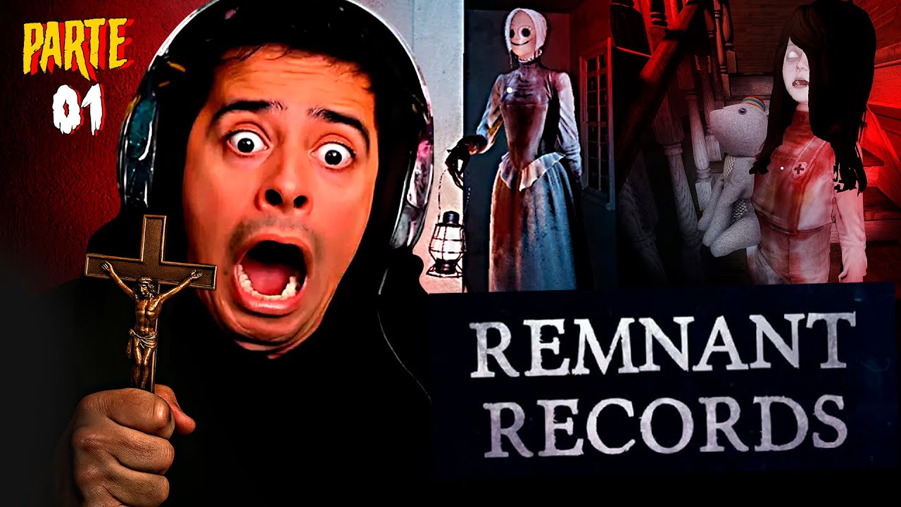 CORINGA Jogando REMNANT RECORDS Com os Amigos! JOGO DE TERROR | Part.01