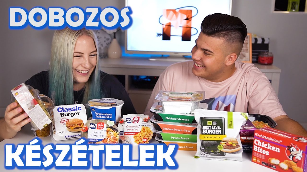 Dobozos készételek kóstolása #3 Andrissal