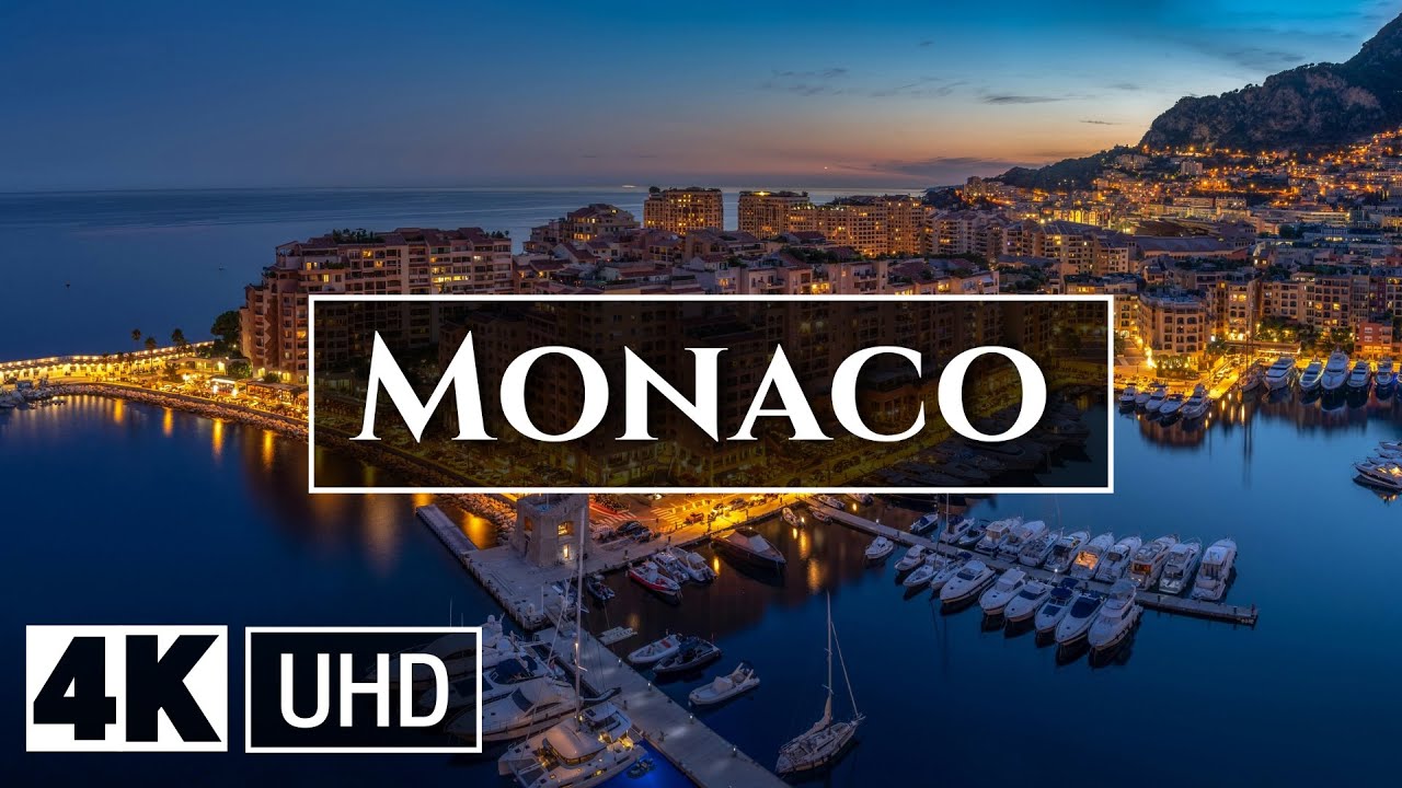 Monaco [4K ULTRA HD] Cinematic Drone Footage