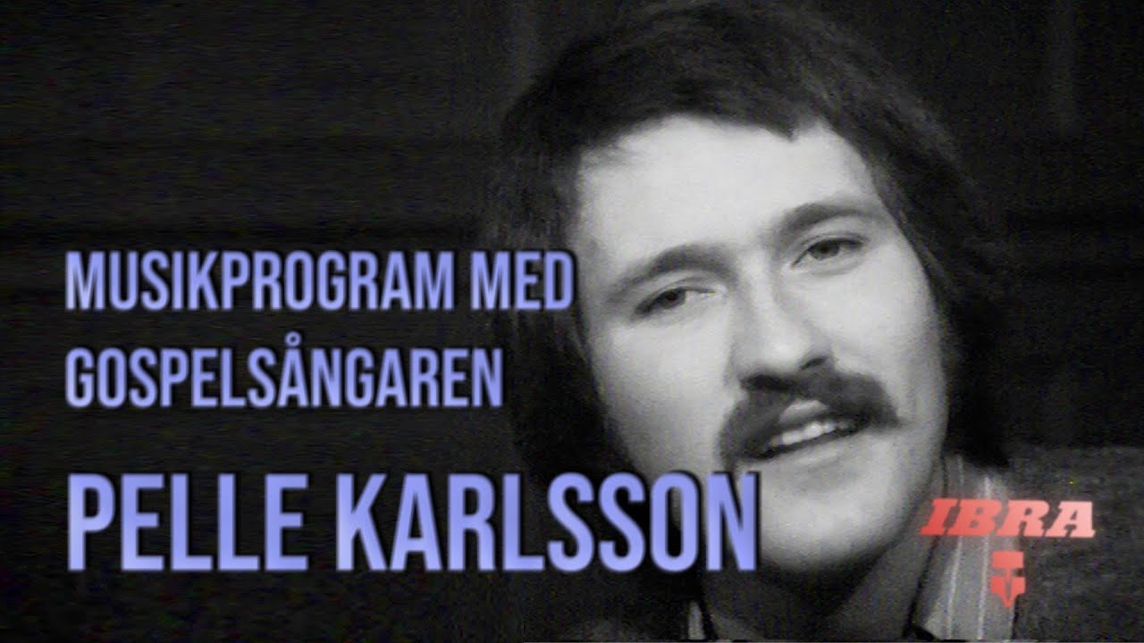 Pelle Karlsson - Musikprogram med gospelsångaren (Rörstrands slott Filadelfiakyrkan)