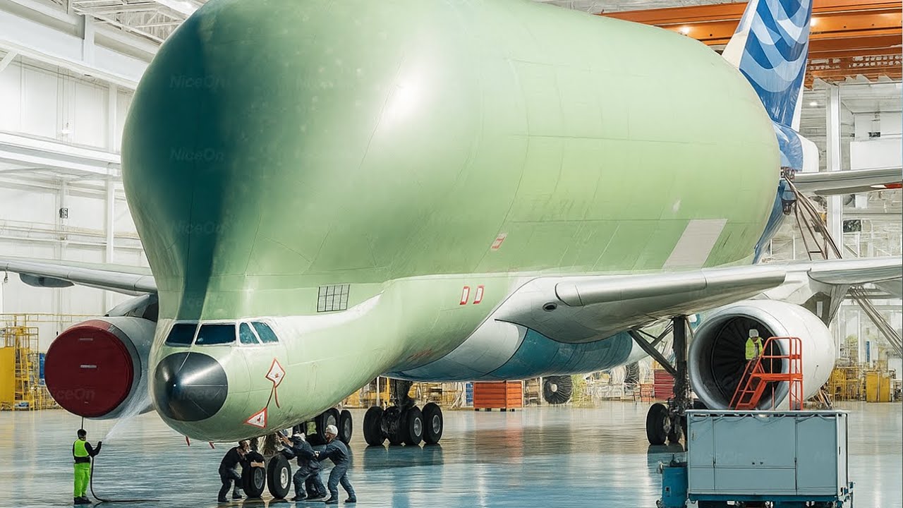 Melihat Pembangunan Pesawat Kargo Terbesar BelugaXL