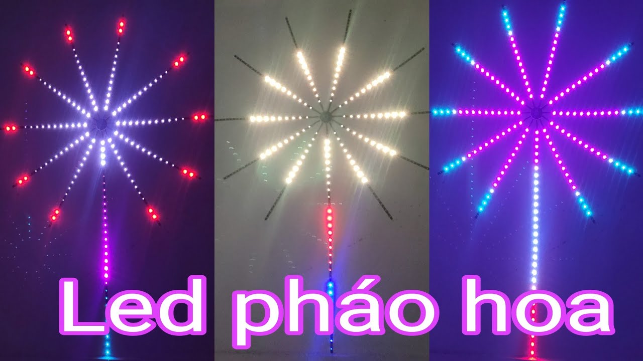 SIÊU PHẨM LED PHÁO HOA, NHÁY PHÁO HOA,
