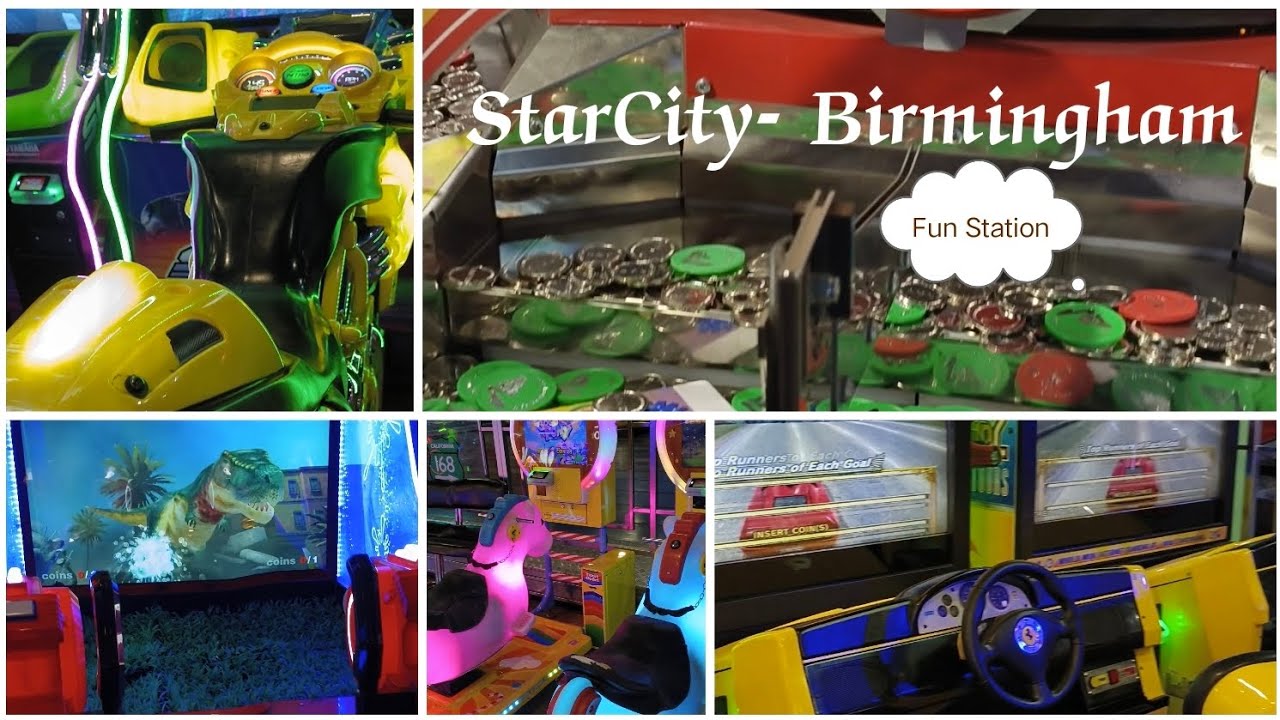 Funstation Star City- Video arcade in Birmingham,England/Leisure Park#starcity #funstation #uklife