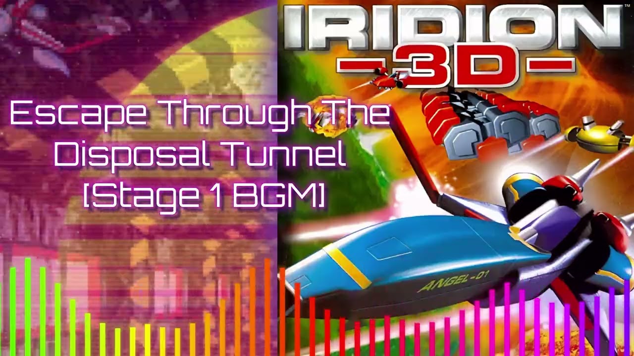 Iridion 3D ~ Escape Through The Disposal Tunnel Stage 1 BGM ~ OST 80s Synthwave Version ~ GBA