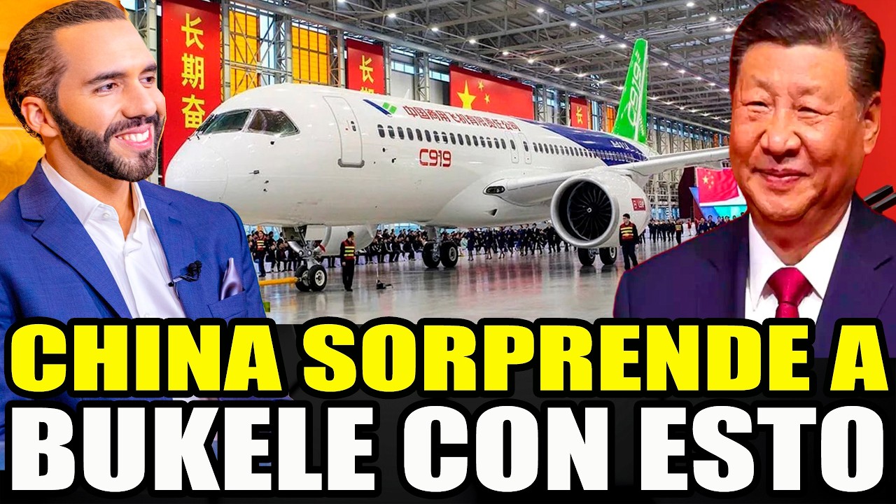 DE LOCOS CHINA DEJA EN SORPRENDIDO A BUKELE! POR  QUE HARÁN EN PLENO EL SALVADOR😱 N-C