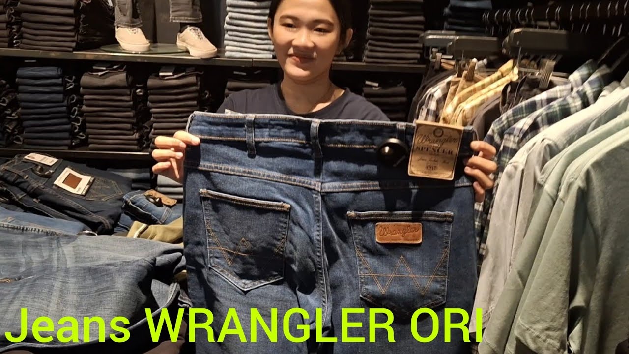 SPESIAL ‼️JEANS WRANGLER ‼️ORIGINAL‼️ DI ATRIUM SENEN LT.GF