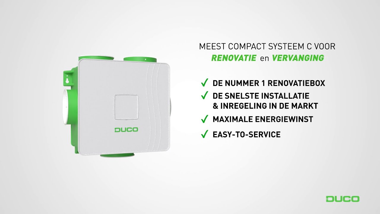 DucoBox Reno NL - De nummer 1 renovatiebox
