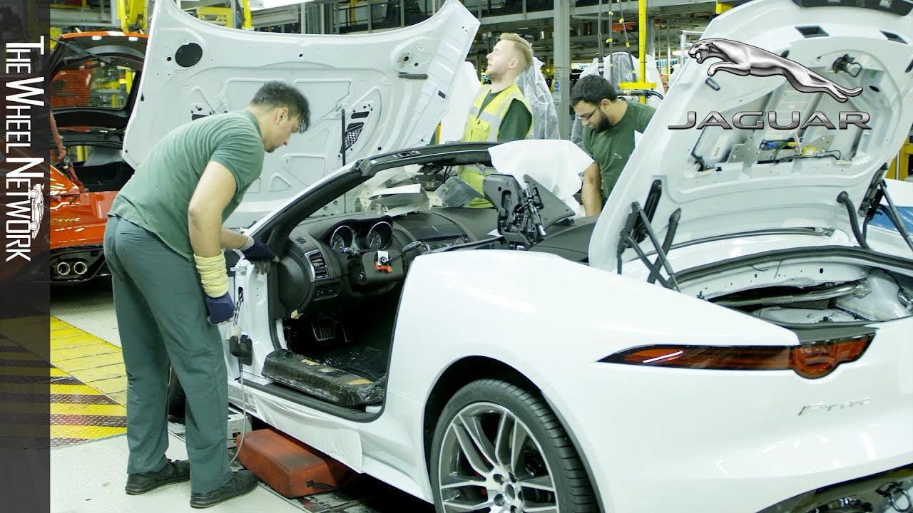 Jaguar F-Type Production at Castle Bromwich