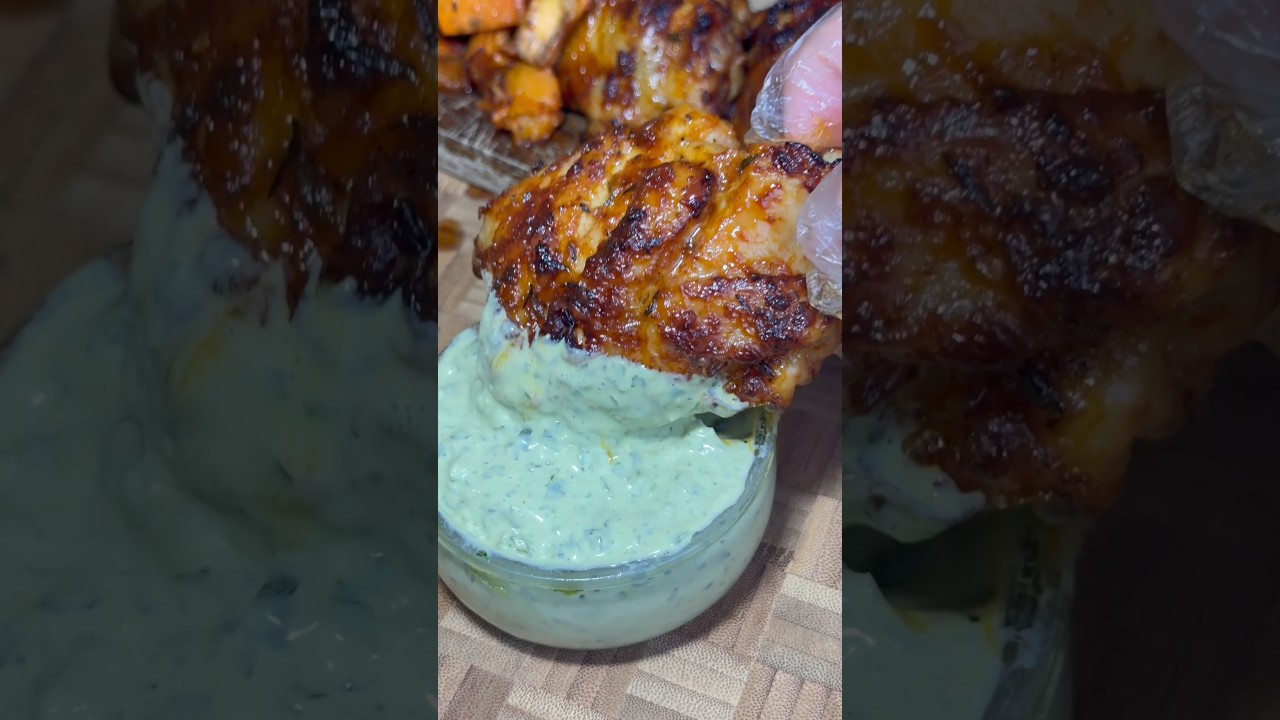 SAUCE VERTE MAISON 🔥 #recette #sauceverte #miam #shorts