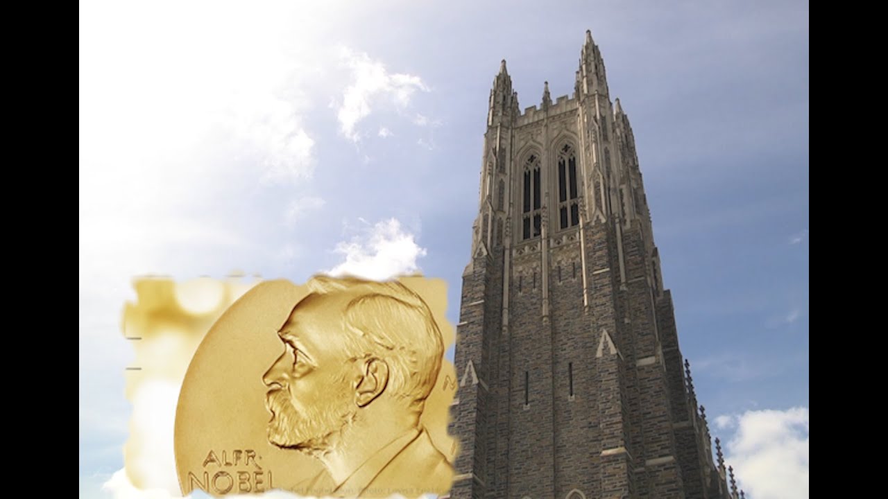 Duke's First Nobel Winner Offers Advice to Newest Recipient