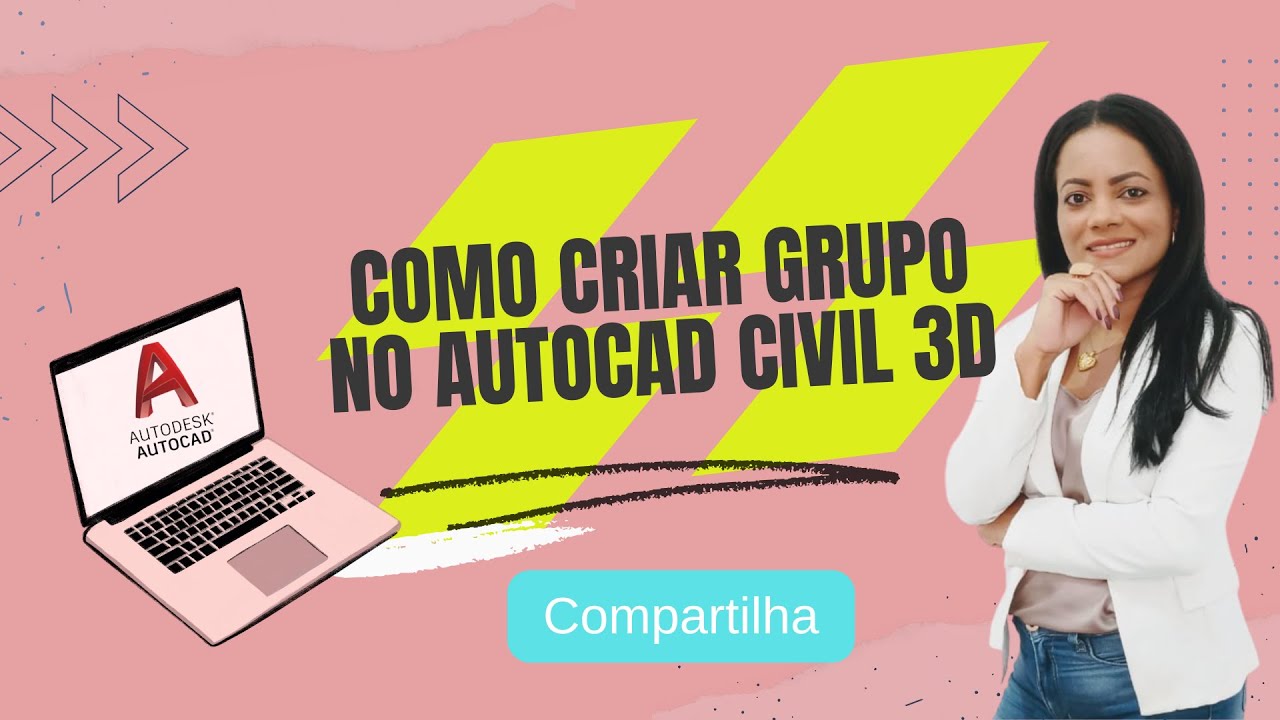 Como criar grupos no Autocad Civil 3D