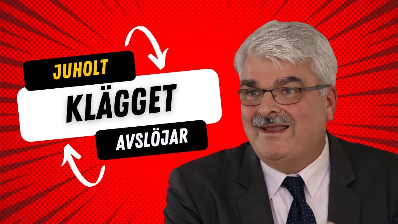 Håkan Juholt avslöjar sanningen om Klägget