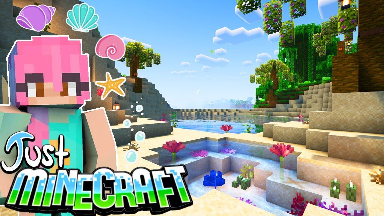 The Mermaid Lagoon! | Just Minecraft SMP | Ep.5