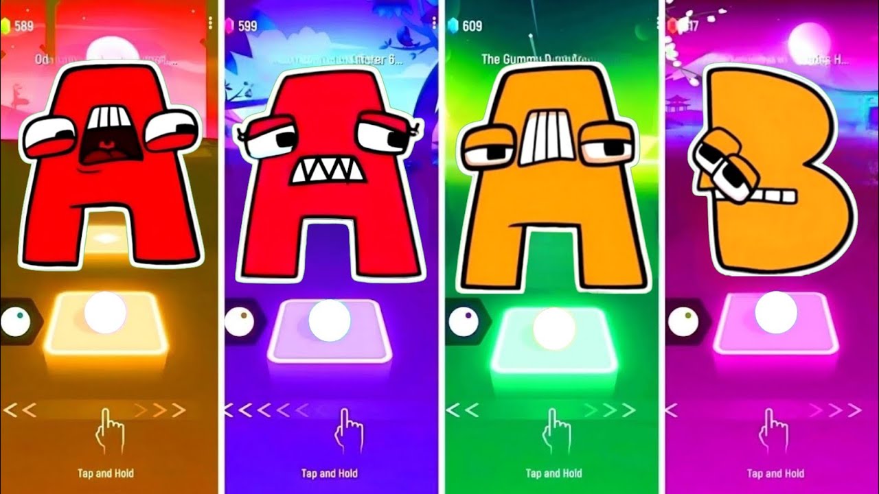 New Red Alphabet Lore - A 🆚 Alphabet Lore Orange - A 🆚 B. 🎶 Who Is Best?🎵 Tell We? 😍