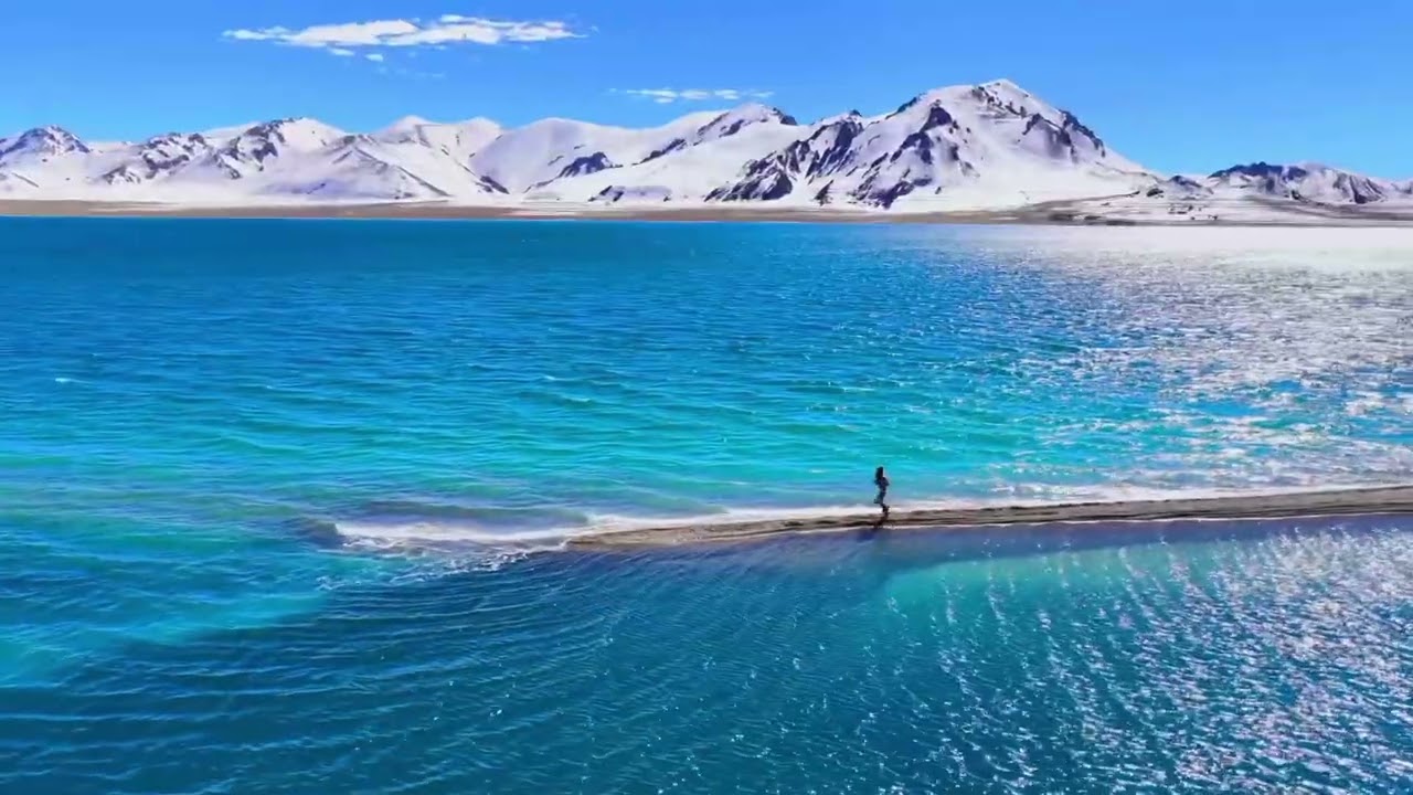 REMIX DEEP House EDM | Epic Drone Journey Through Snowy Peaks Flyover Snow Mountains