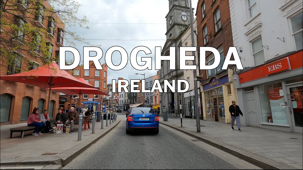 Drogheda, Ireland - Driving Tour 4K