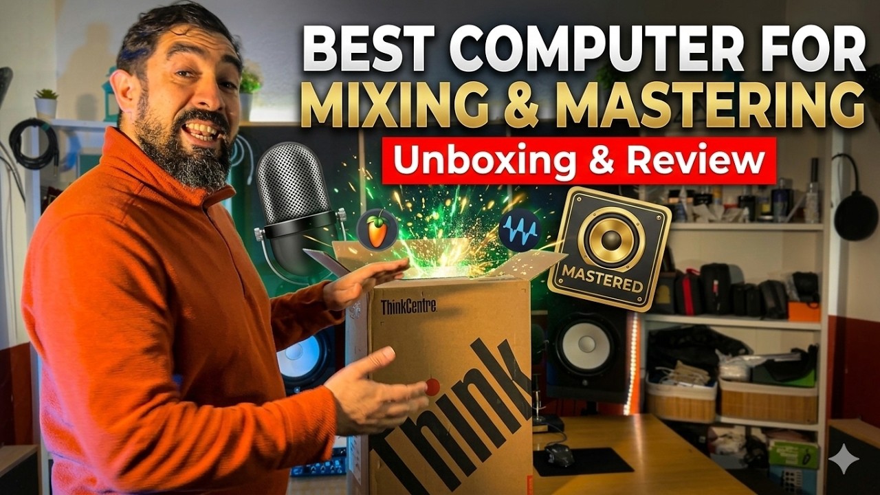 احسن كمبيوتر للمكس و  الماسترينغ ( فتح الصندوق و مراجعة كاملة. Best Computer For Mixing & Mastering