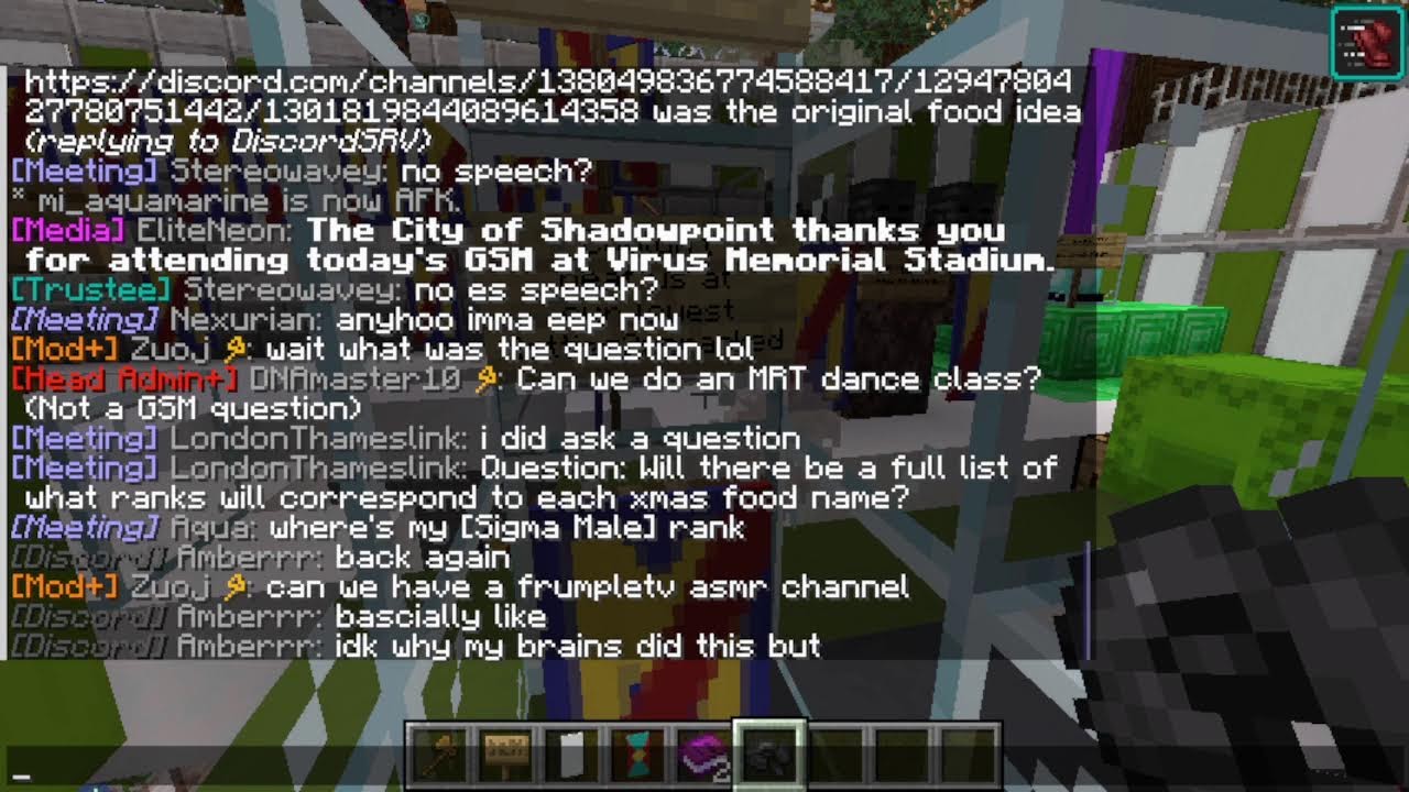 MRT Server: November 2024 General Staff Meeting