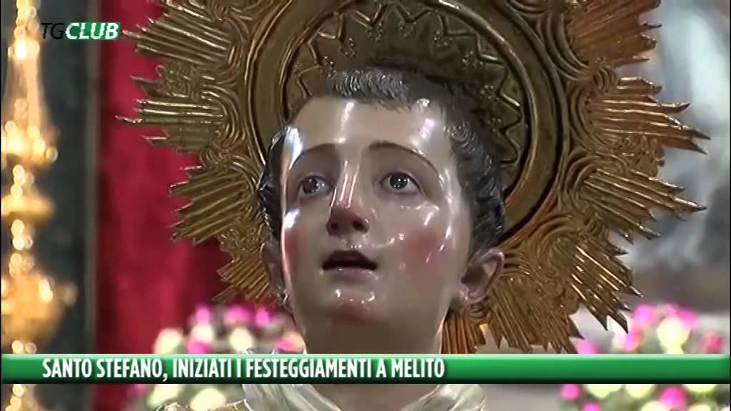 Melito, inizia la festa di Santo Stefano