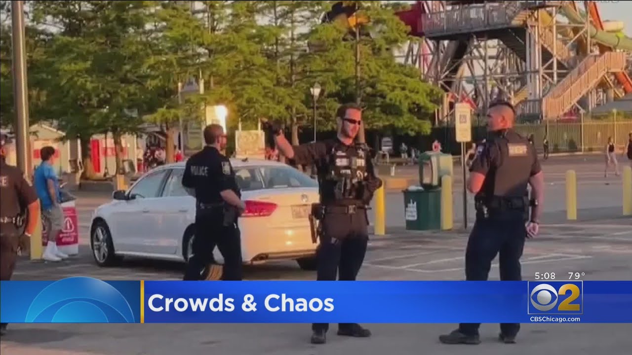Crowds And Chaos Ruin Many People's Weekend Experience At Six Flags Great America
