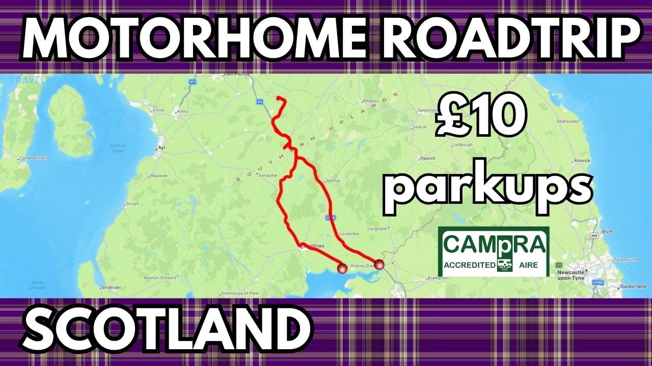 4 great stopovers: Motorhoming Scotland: Gretna Green to New Lanark and Annan