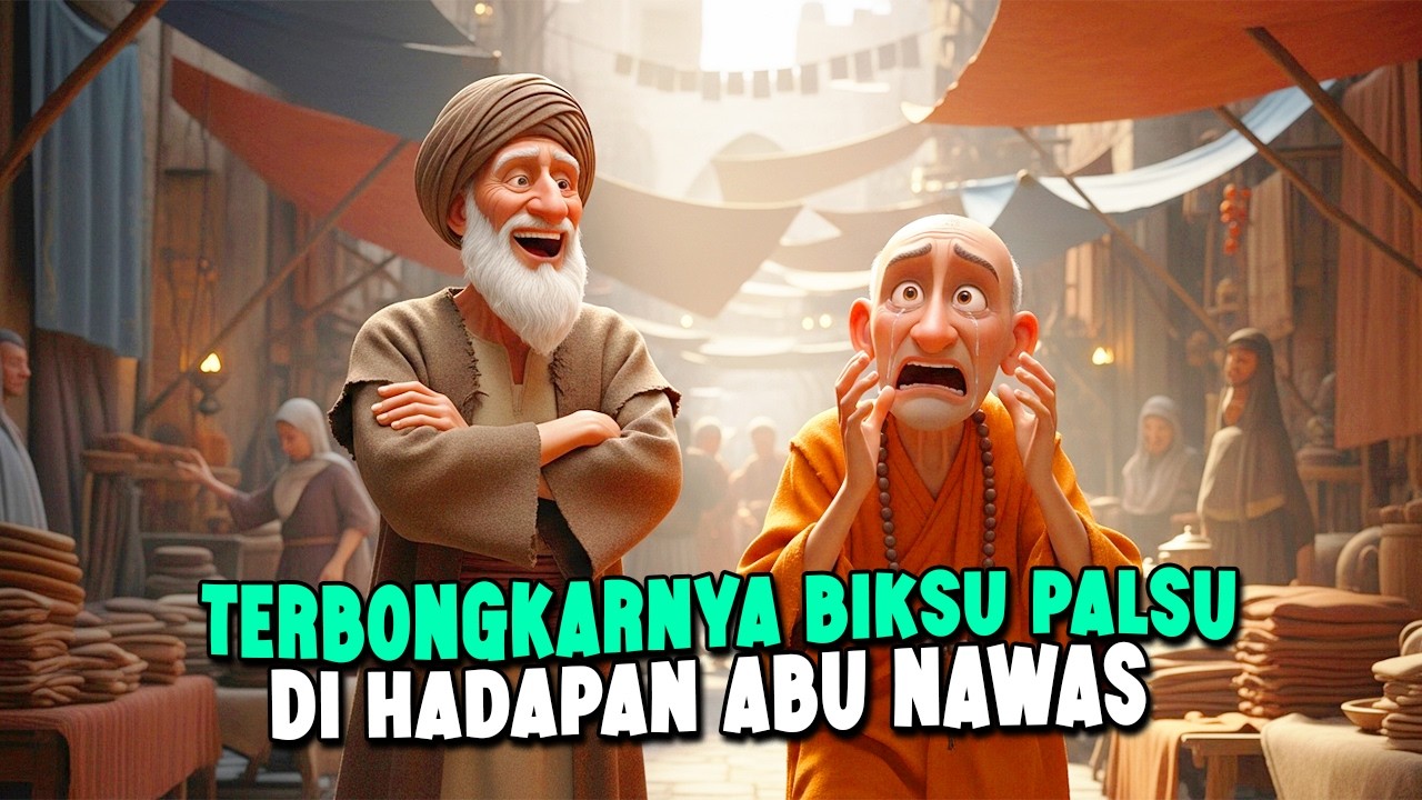 ABU NAWAS MEMBONGKAR SEORANG BIKSU PALSU - CERITA JENAKA PENGANTAR TIDUR