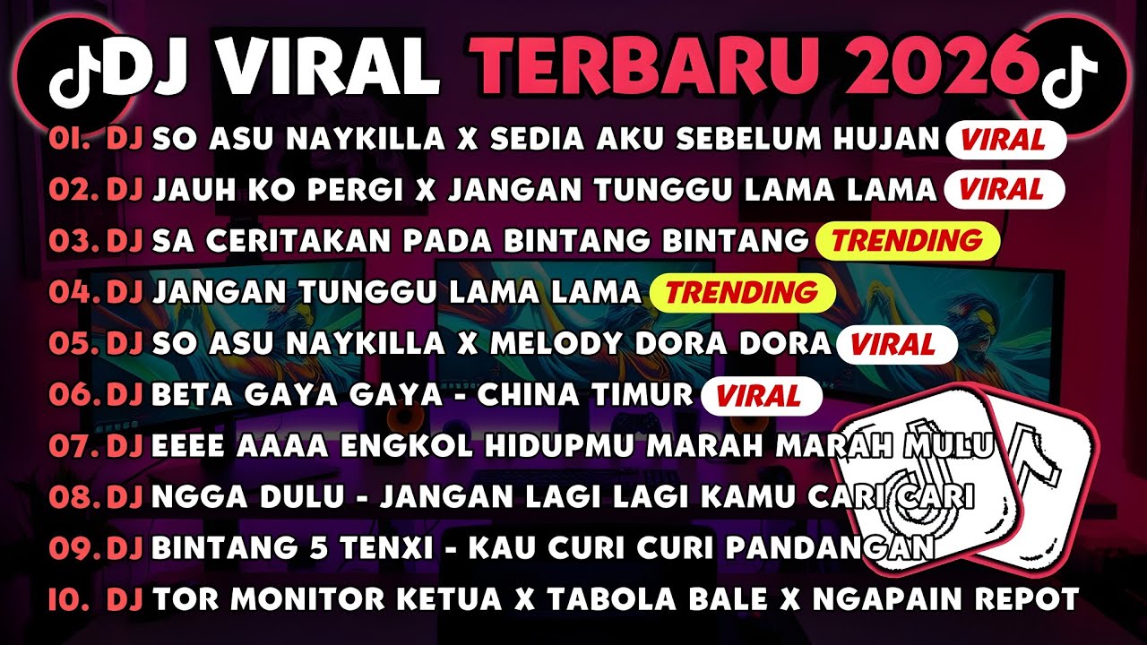DJ TIKTOK TERBARU 2026🎵DJ SO ASU X SEDIA AKU SEBELUM HUJAN🎵DJ JAUH KO PERGI X JANGAN TUNGGU LAMA