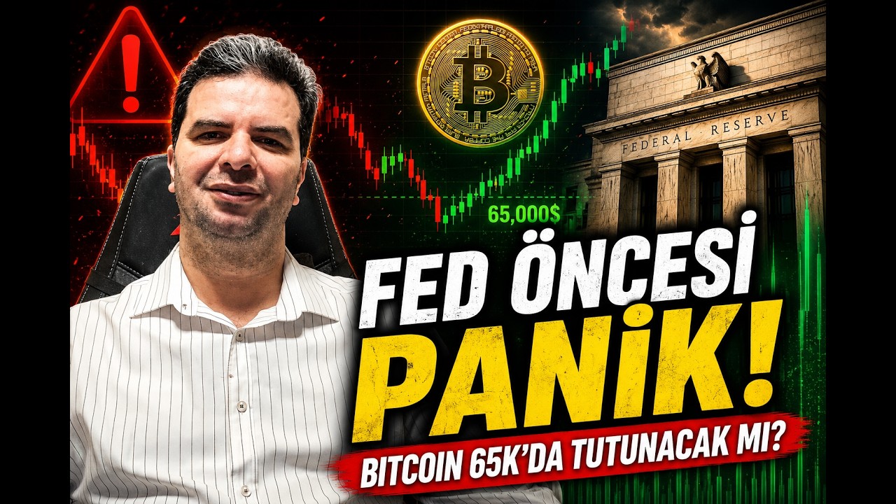 Bitcoin Fed &Ouml;ncesi D&uuml;şt&uuml;! Warsh İlk Kez Sahneye &Ccedil;ıkıyor