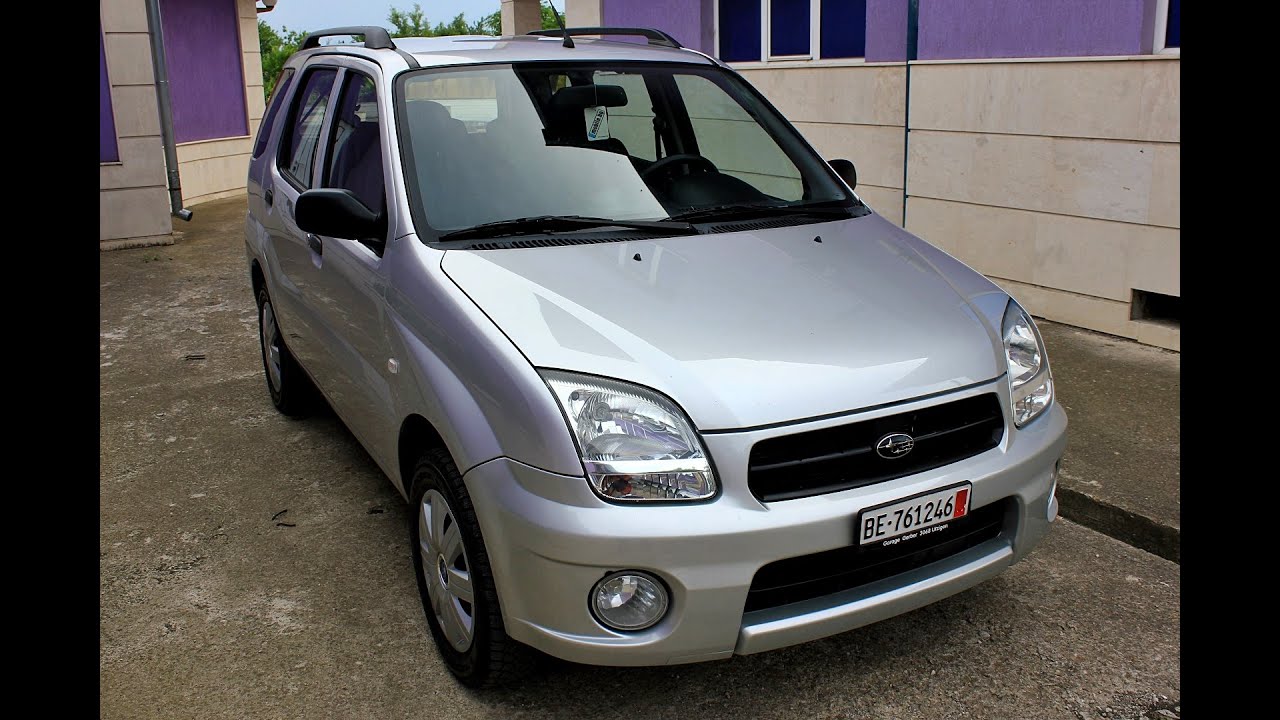 Subaru Justi G3X 1.5 2004 99hp