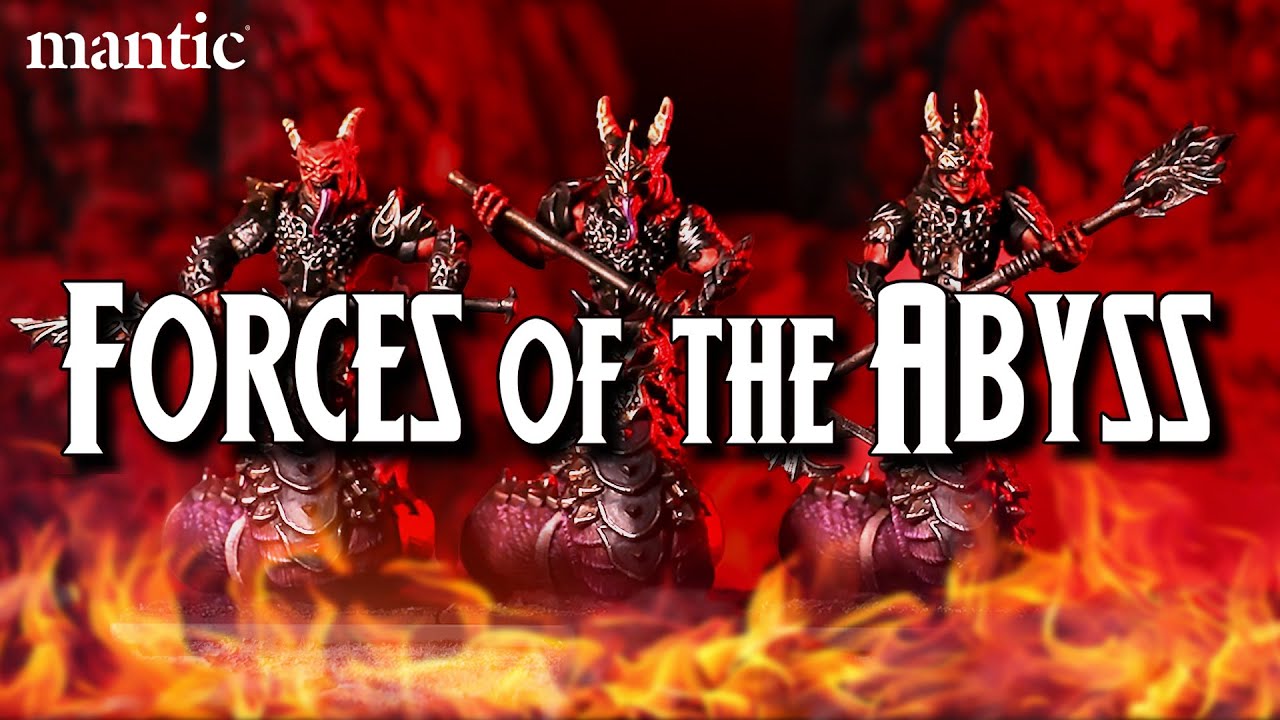 Forces of the Abyss Reveal - Kings of War Mantic Games