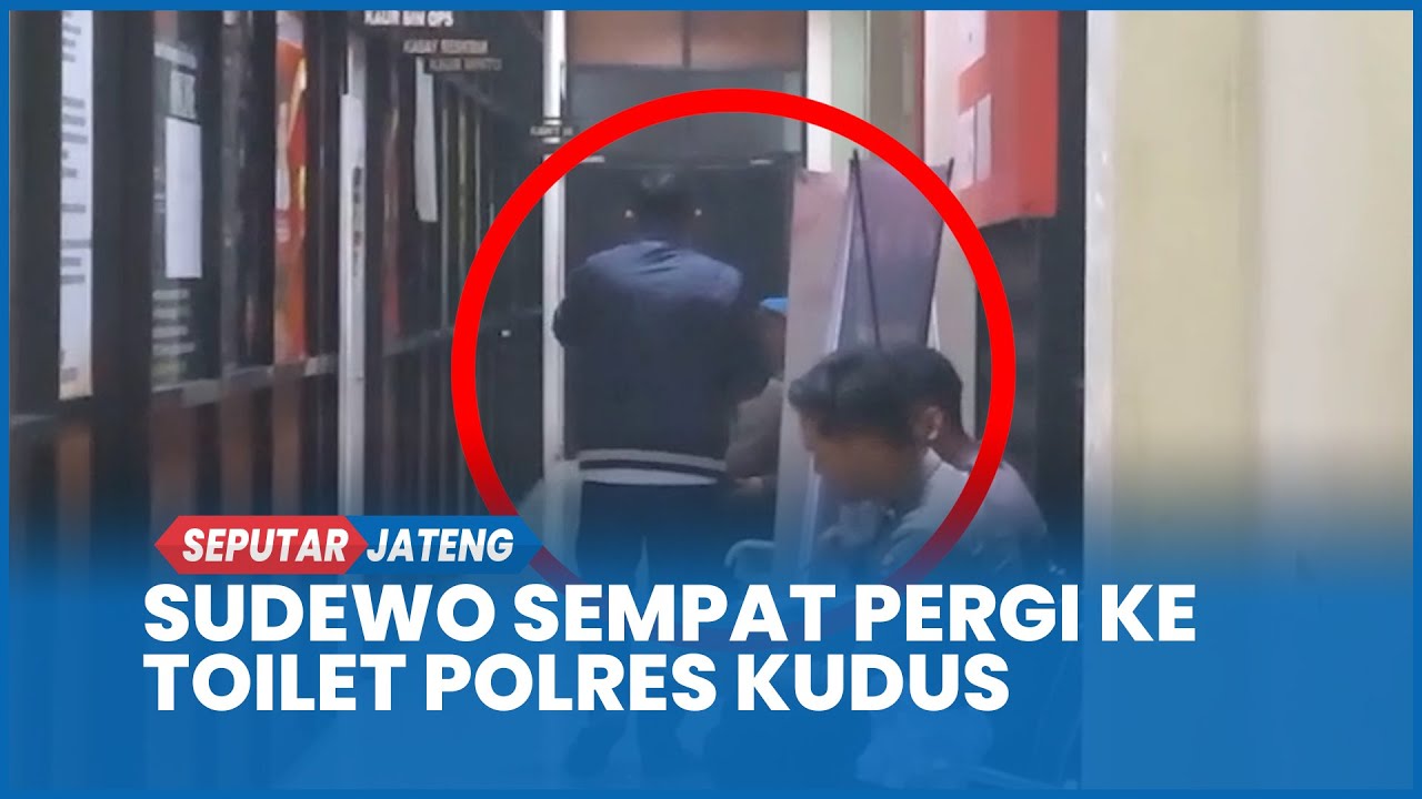 Terekam Bupati Sudewo Sempat Pergi ke Toilet Polres Kudus saat Diperiksa Penyidik KPK