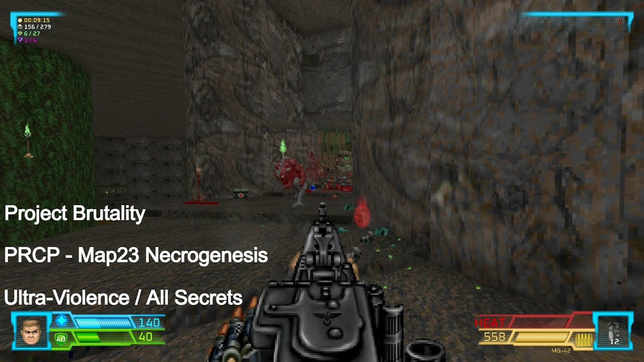 Project Brutality - PRCP Map23 Necrogenesis (All Secrets)